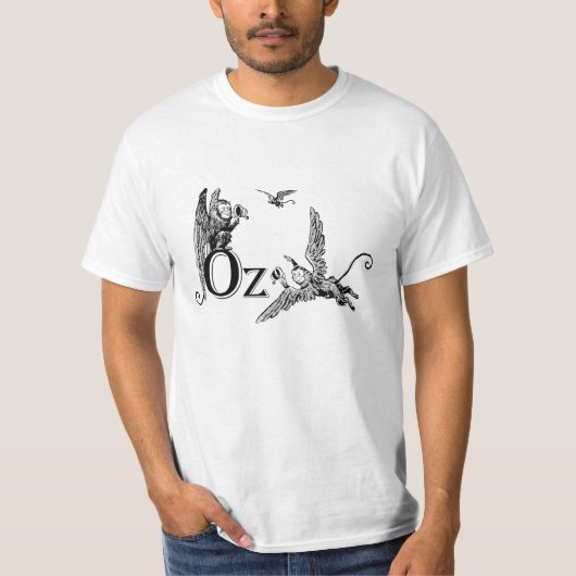 Het vliegende Monkey Tshirt - Tovenaar van Oz - Mo (Voorkant)