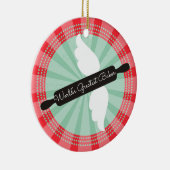 Het vliegende ornament van Kerstmis van de (Rechts)