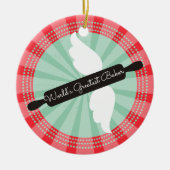 Het vliegende ornament van Kerstmis van de (Voorkant)