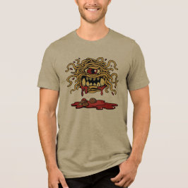 Het vliegende spaghettimonster Tri-Blend shirt