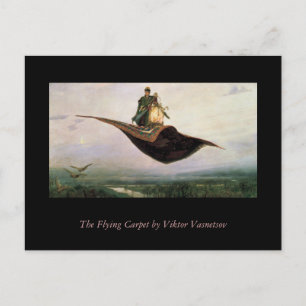 Het vliegende tapijt briefkaart