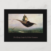 Het vliegende tapijt briefkaart (Voorkant)