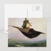 Het vliegende tapijt briefkaart (Voorkant / Achterkant)