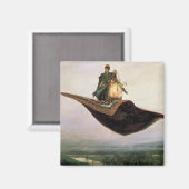 Het vliegende tapijt magneet (Voorkant / Achterkant)