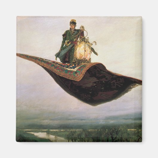 Het vliegende tapijt magneet (Voorkant)