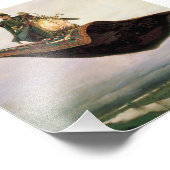 Het vliegende tapijt van Viktor Vasnetsov (1880) Foto Afdruk (Hoek)