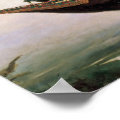 Het vliegende tapijt van Viktor Vasnetsov (1880) Poster (Hoek)