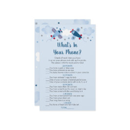 Het vliegtuig stapt wolken wat in uw telefoonspel 