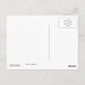 Het vliegveld in het Briefkaart van de winter (Achterkant)