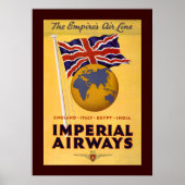 Het vliegveld van het Rijk Poster (Voorkant)