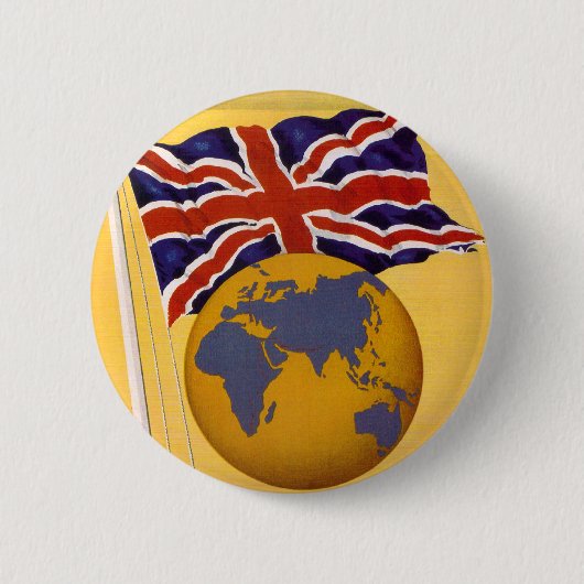 Het vliegveld van het Rijk Ronde Button 5,7 Cm (Voorkant)