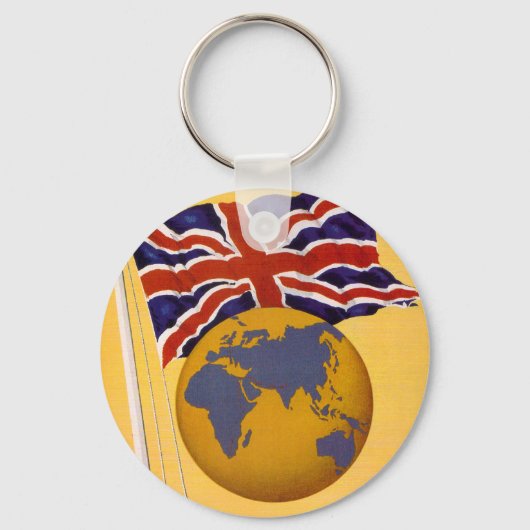 Het vliegveld van het Rijk Sleutelhanger (Voorkant)