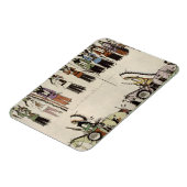 'Het vloeiend maken van de Place Dance' (inkt op p Magneet (Linkerzijde)