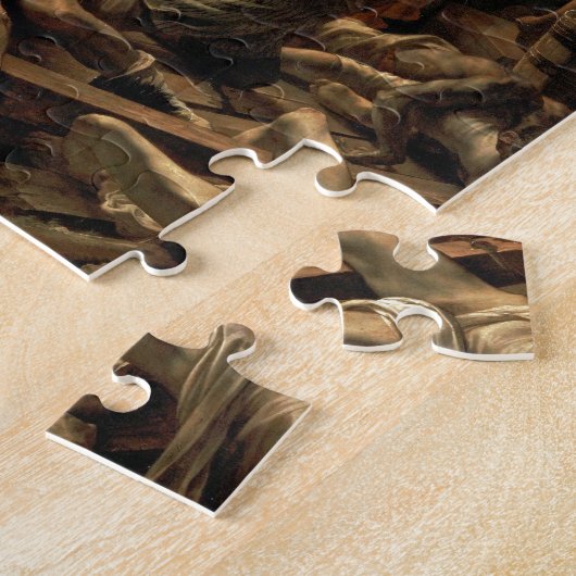 Het vlot van de kwal - Géricault Legpuzzel (Zijkant)