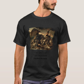 Het vlot van de Medusa met zonnebril T-shirt