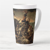 Het vlot van de Medusa-Théodore Géricault Latte Mok (Rechterhoek)