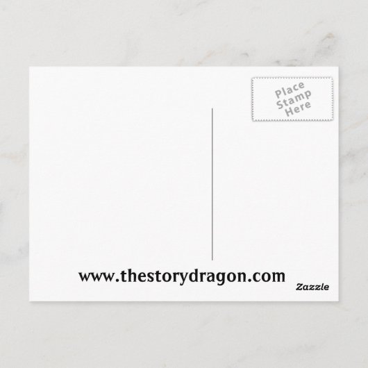 Het Vlot van het moeras Briefkaart (Achterkant)