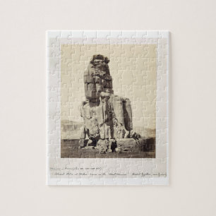 Het "Vocal Memnon", kolossaal beeld van Amenhotep Legpuzzel