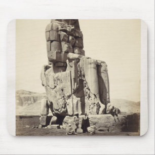 Het "Vocal Memnon", kolossaal beeld van Amenhotep Muismat