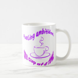 Het voeden van ambities, één beker per keer. koffiemok