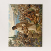 Het Voeden van de Menigte Legpuzzel (Verticaal)