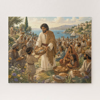 Het Voeden van de Menigte Legpuzzel