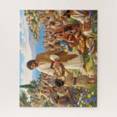 Het Voeden van de Menigte Legpuzzel (Verticaal)