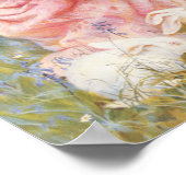 Het voeden van konijnen poster (Hoek)