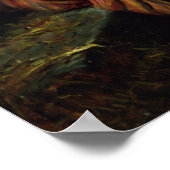 Het voeden van konijnen poster (Hoek)