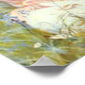 Het voeden van konijnen poster (Hoek)