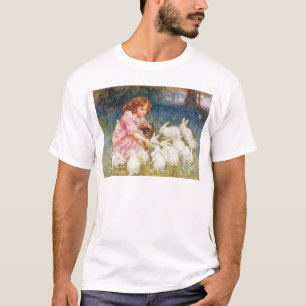 Het voeden van konijnen t-shirt