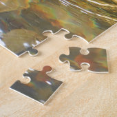 Het voeden van onderwater forel in de Smoky Mounta Legpuzzel (Zijkant)