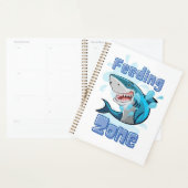 HET VOEDEN ZONEHAAI, CARTOON STIJL PLANNER (Display)