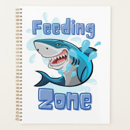 HET VOEDEN ZONEHAAI, CARTOON STIJL PLANNER