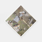 Het voederen van kippen (door Walter Frederick Osb Servet (Hoek)