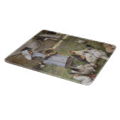 Het voederen van kippen (door Walter Frederick Osb Snijplank (Hoek)