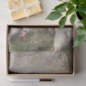 Het voederen van kippen (door Walter Frederick Osb Tissuepapier (Geschenk)