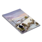 Het voederen van schapen in de winter notitieboek (Rechterzijde)