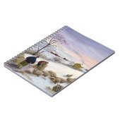 Het voederen van schapen in de winter notitieboek (Linkerzijde)