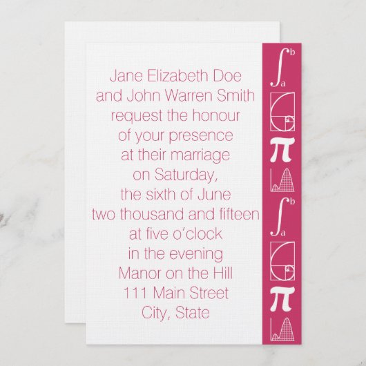 Het voegt toe in de uitnodiging van het Raspberry  (Voorkant / Achterkant)