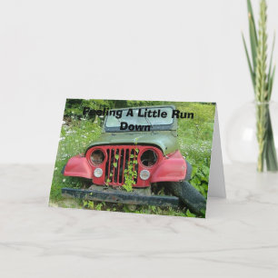 Het voelen EEN WEINIG Afgenomen Kaart