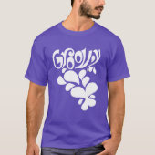 Het voelen Groovy Vlinder Silhouet T-shirt (Voorkant)