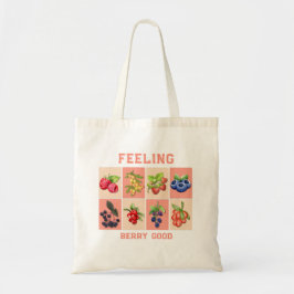 HET VOELEN VAN BES GOED  aardbeienbessen Tote Bag