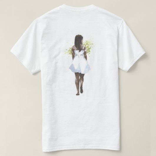 Het voelen van de Gewilde T-shirt van het Man (Design achterkant)