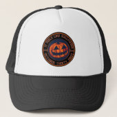 Het voelt als Halloween Jack-O-Lantern Trucker Pet (Voorkant)