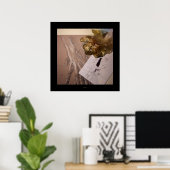 Het voelt als vreemd of Waiting Poster van Tekenin (Thuiskantoor)