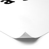 het voelt goed om een gangster gangsta te zijn poster (Hoek)