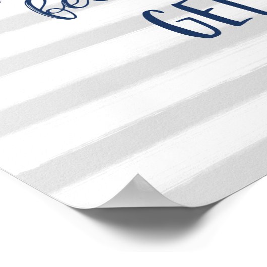 Het voelt goed om Stuf gedaan te krijgen | Waterve Poster (Hoek)