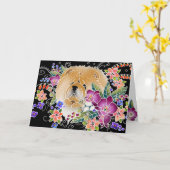 Het Voer van de DANS van de TUIN - Zwarte kaarten (Gele Bloem)