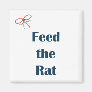 Het voer van de Rat Reminder Magnet